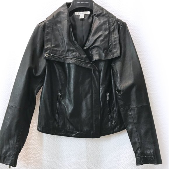 Kenneth Cole Leather Jacket - Picture 1 of 9
